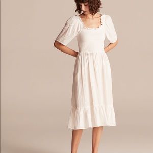 Rebecca Taylor LA VIE SMOCKED GAUZE DRESS